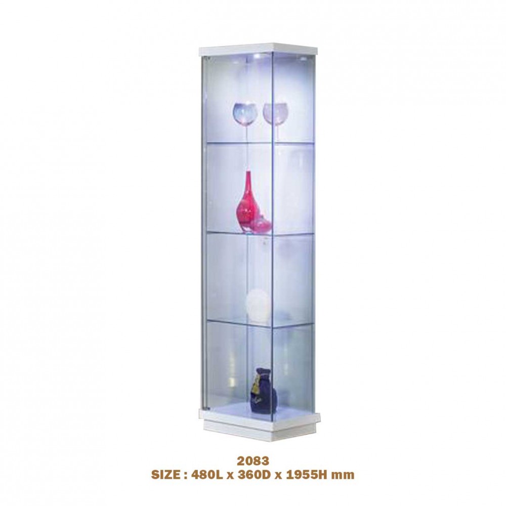 DISPLAY CABINET WLS2083-WH