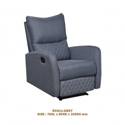 SINGLE RECLINER CHAIR  RC611-FGY