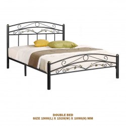 DOUBLE BED  METAL KD255