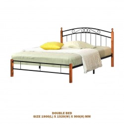 DOUBLE BED WOODEN KD30